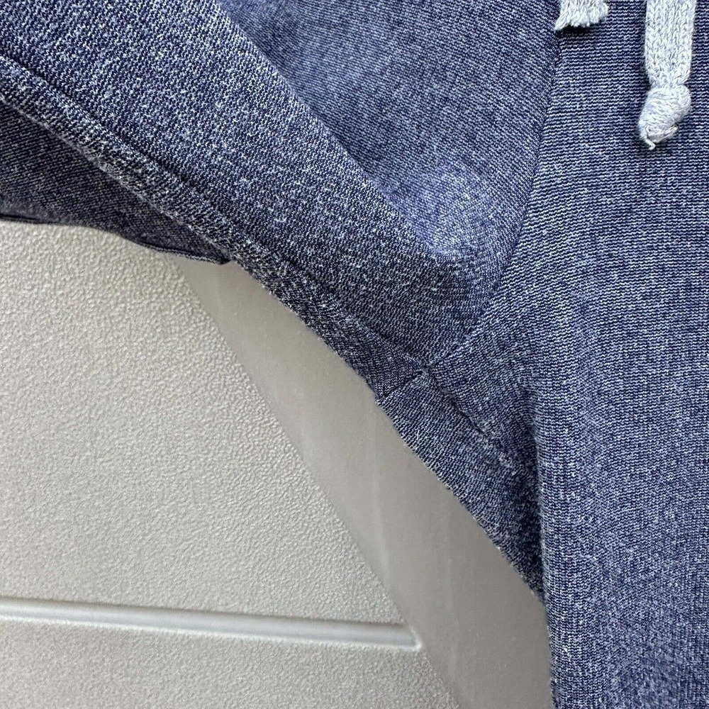 Splendid Blue/Grey terry cloth Soft Spun Roll Tab Drawstring Joggers Sz M - Picture 9 of 11